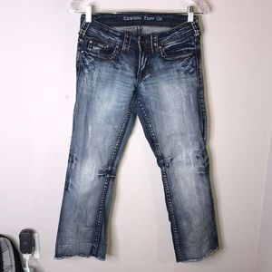 Cowgirl Tuff Co Sz 24 Capris